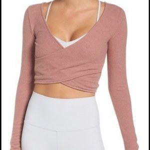 Alo Yoga Amelia Luxe Long Sleeve Crop